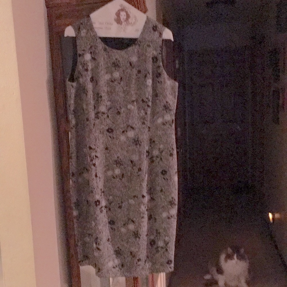 Liz Claiborne dress with sweater.  Perfect for party or dance!
